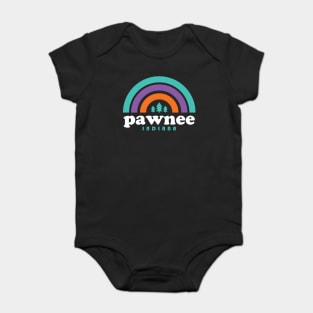 Pawnee Indiana Retro Baby Bodysuit